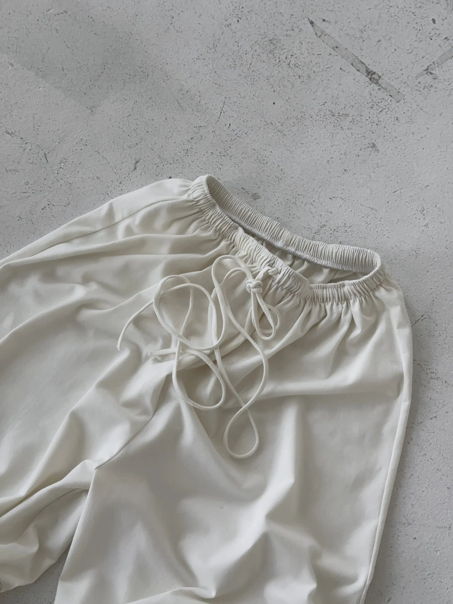 COTTON PANTS MILK