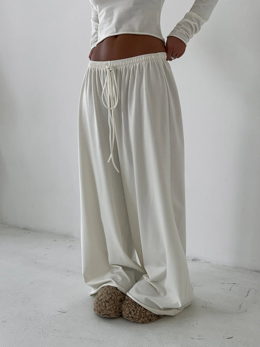 COTTON PANTS MILK