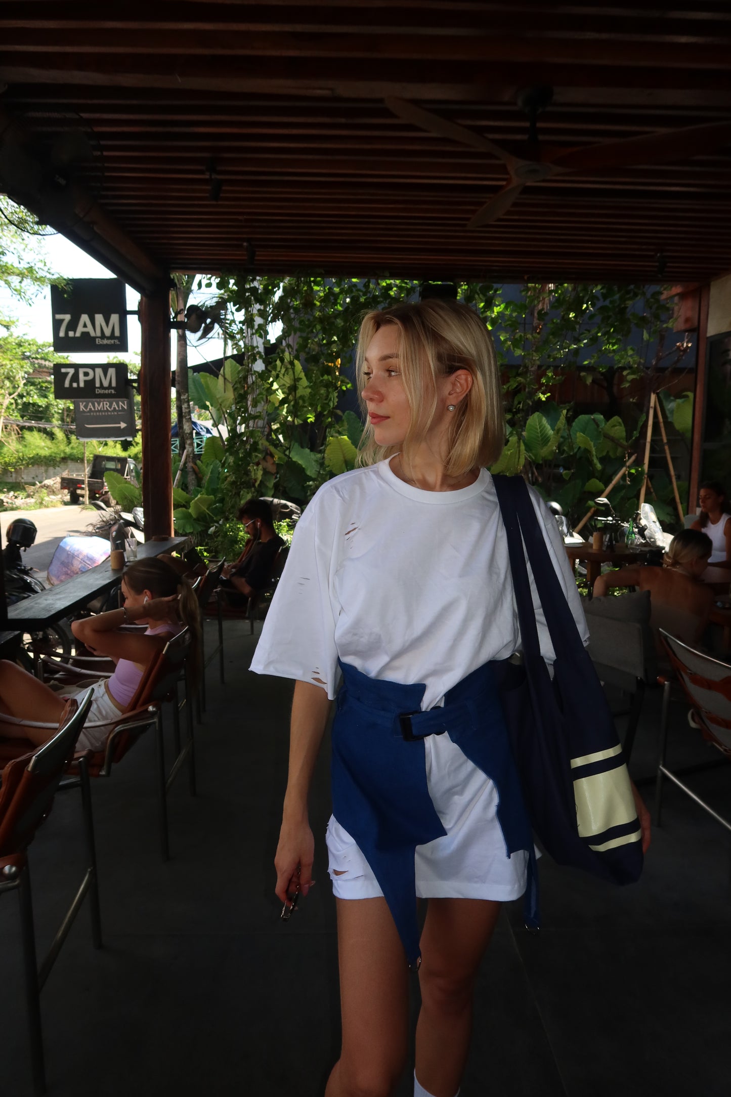 BASQUE SKIRT DENIM