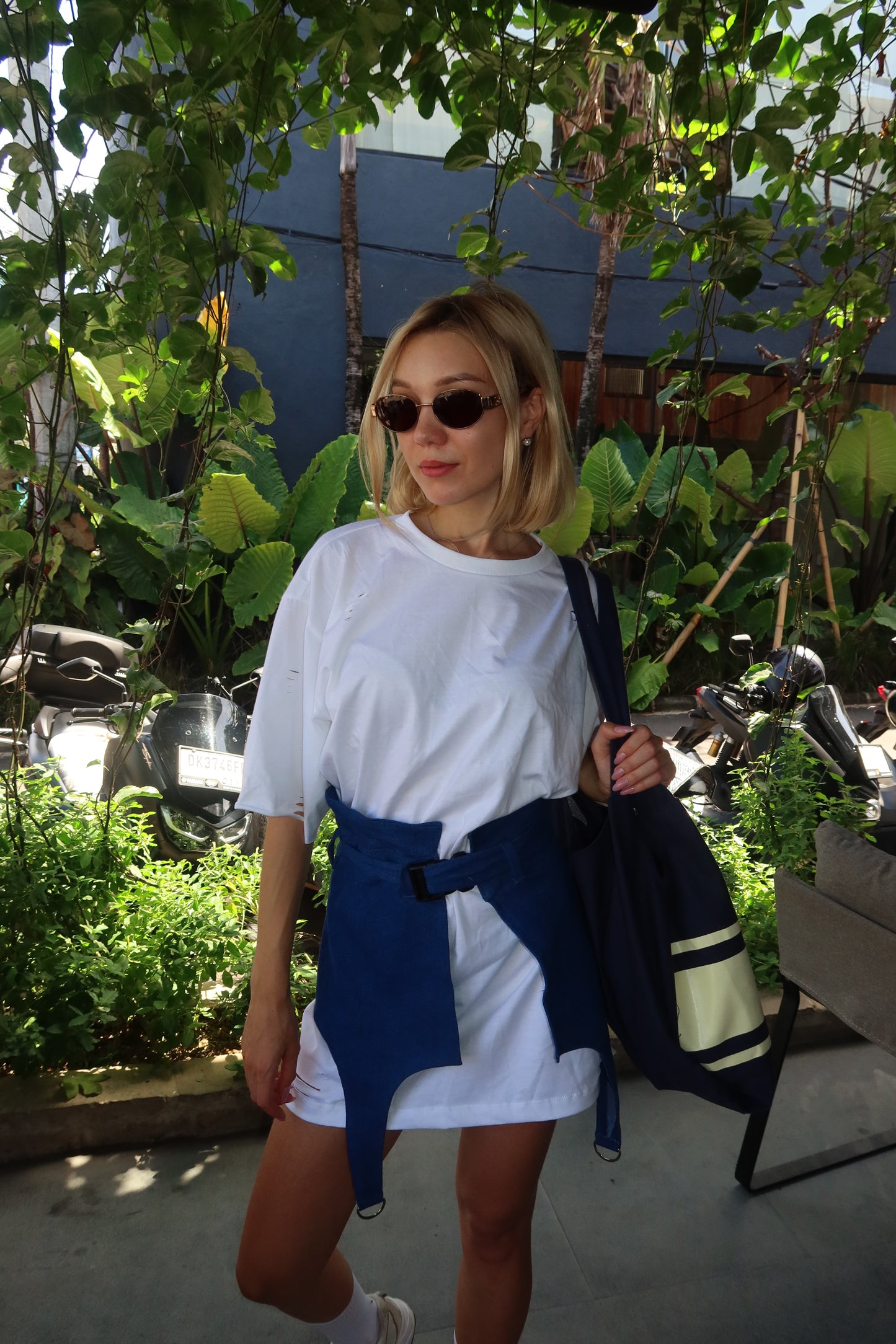 BASQUE SKIRT DENIM