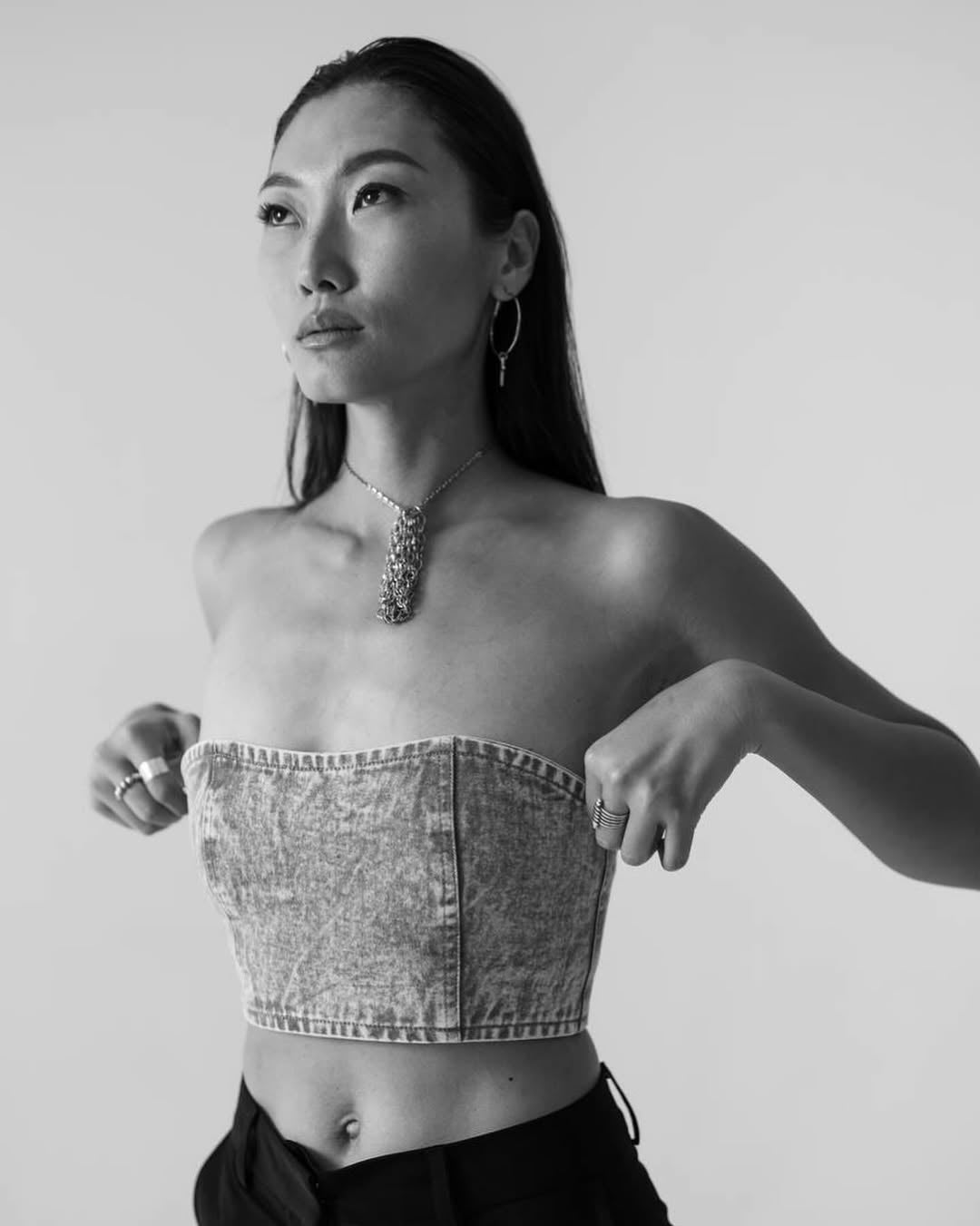 DENIM TOP