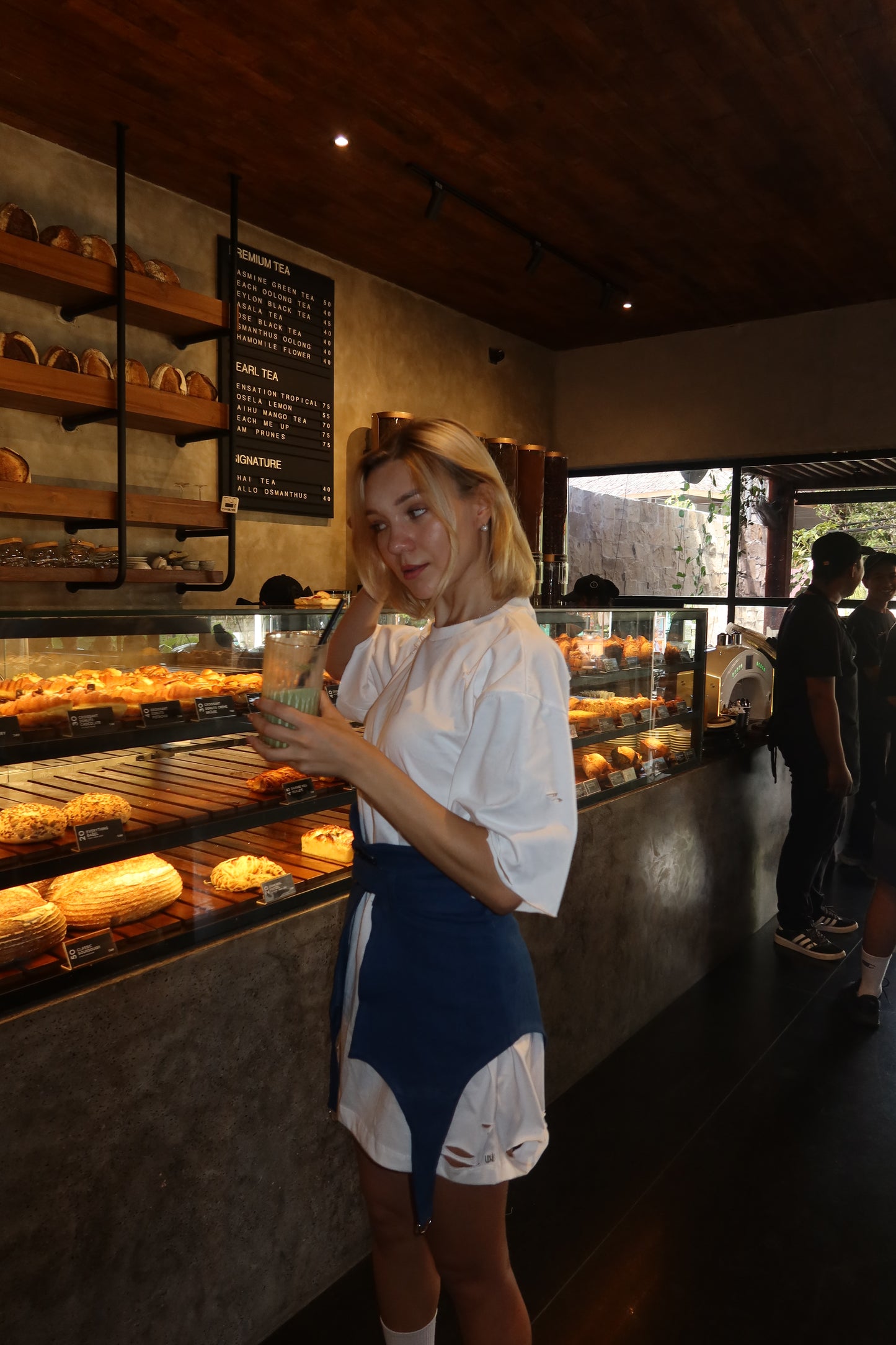 BASQUE SKIRT DENIM