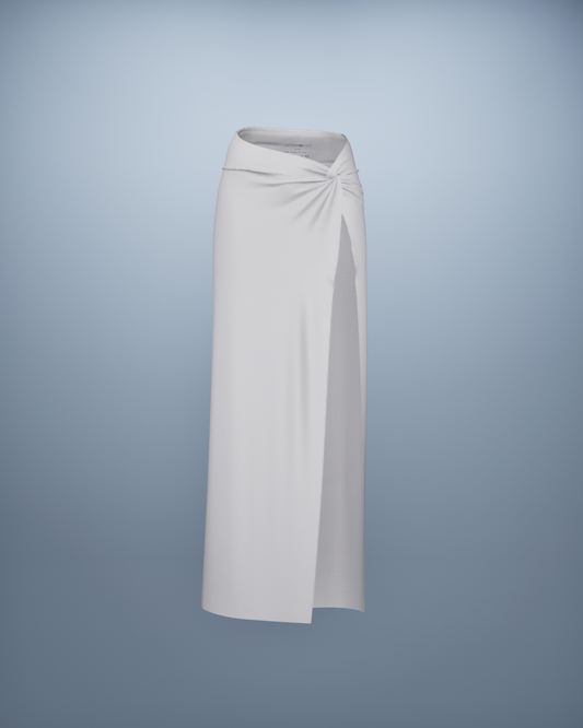 ANGEL WHITE LONG SKIRT