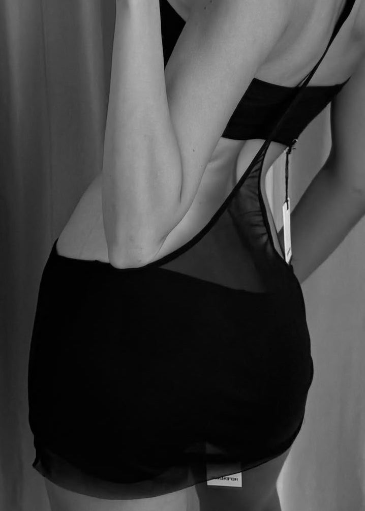STRING MINI DRESS
