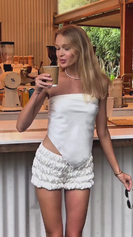 MIELLE SCARF-TOP