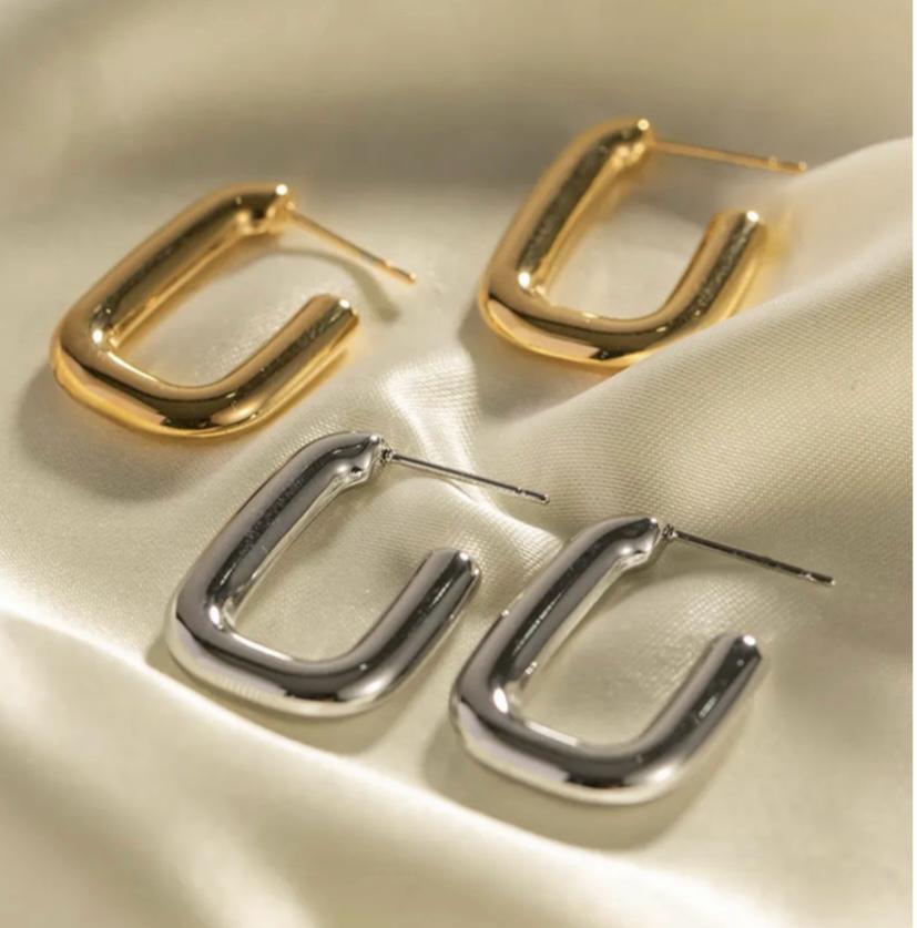 COLOR SQUARE EARRINGS