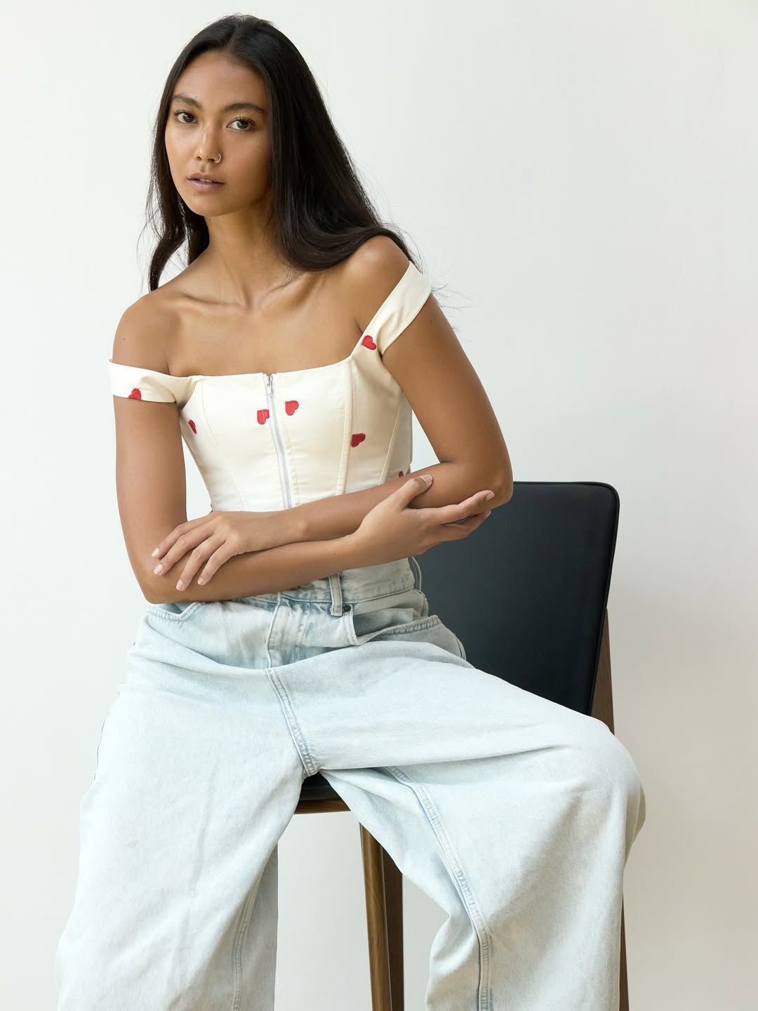 CROPED CORSET LOVE