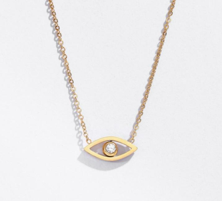 EYE GOLD NECKLACE