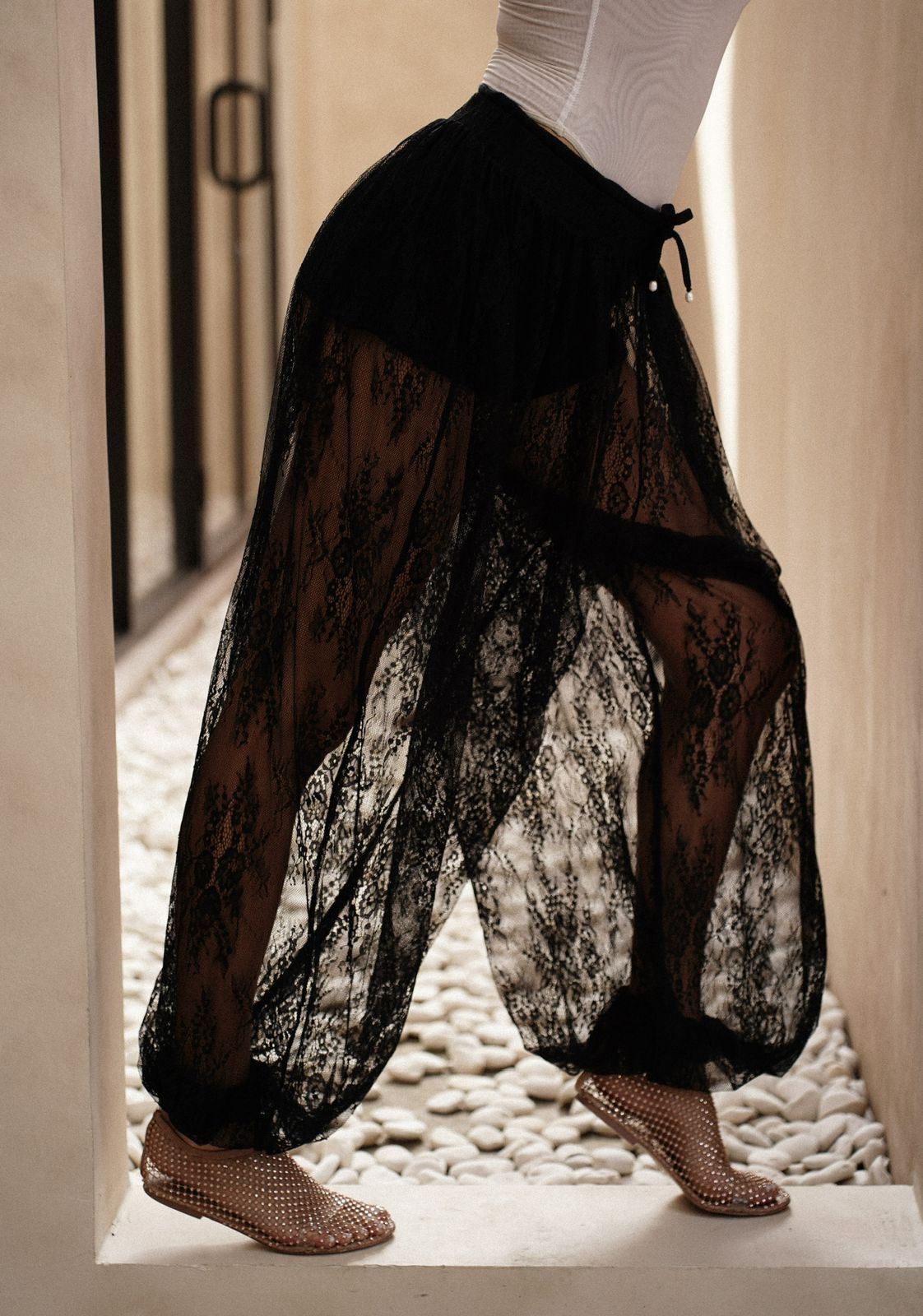 ALADIN LACE PANTS