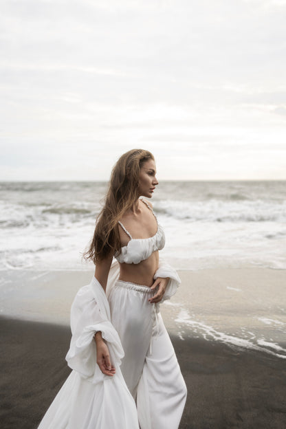 BREEZE SET(KIMONO+TOP+PANTS)