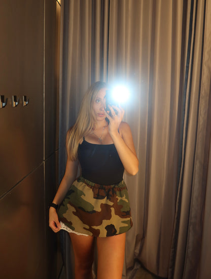 SKIRT-SHORTS EUPHORIA MILITARY