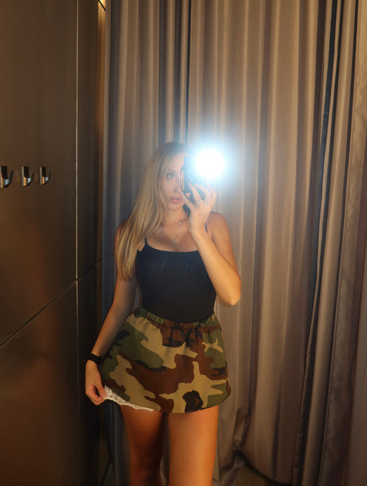 SKIRT-SHORTS EUPHORIA MILITARY