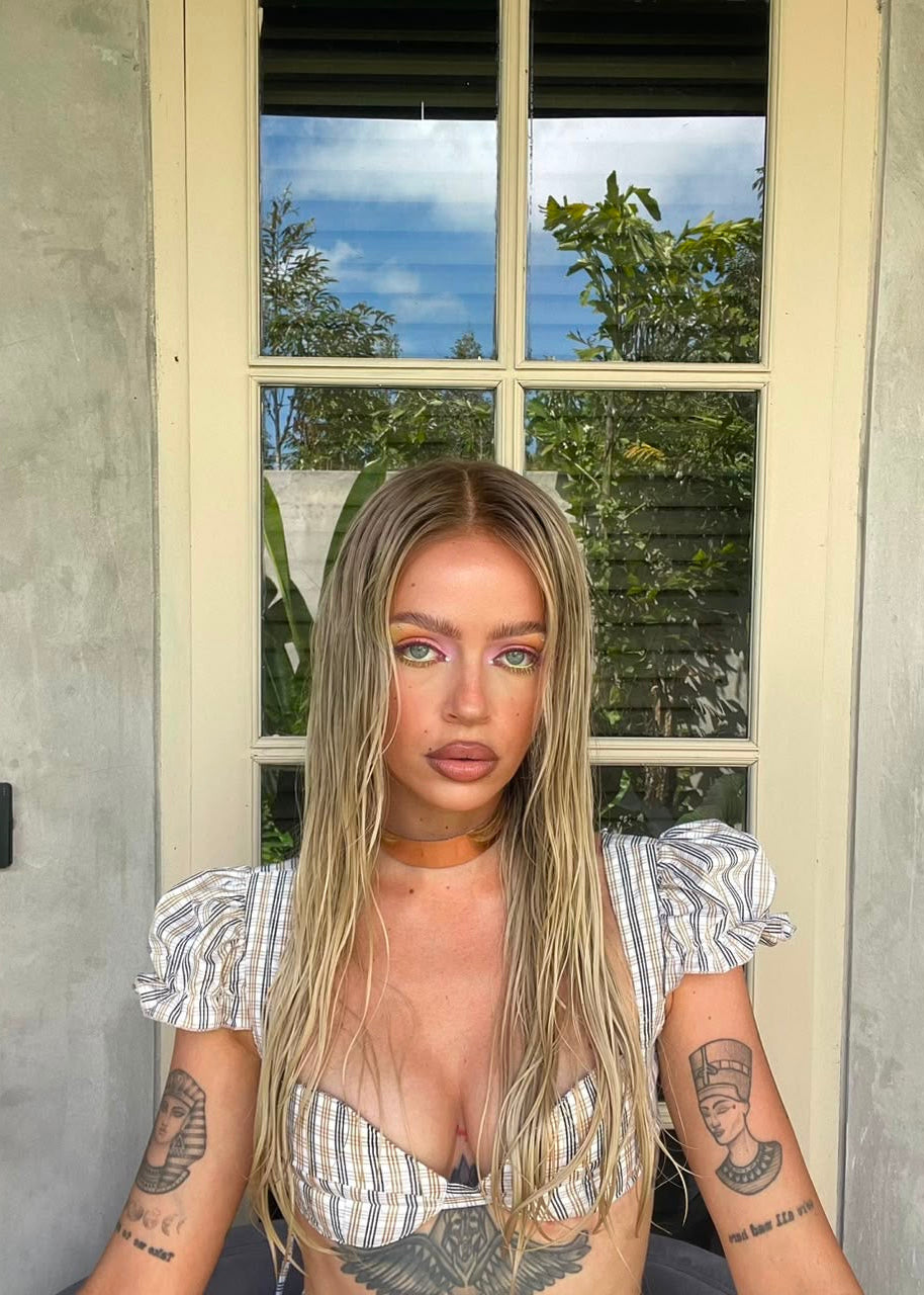 TOP BRA GREY