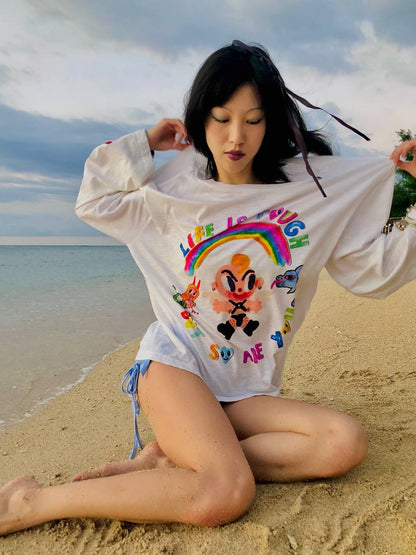 I DONT GIVE A SHIT LONGSLEEVE