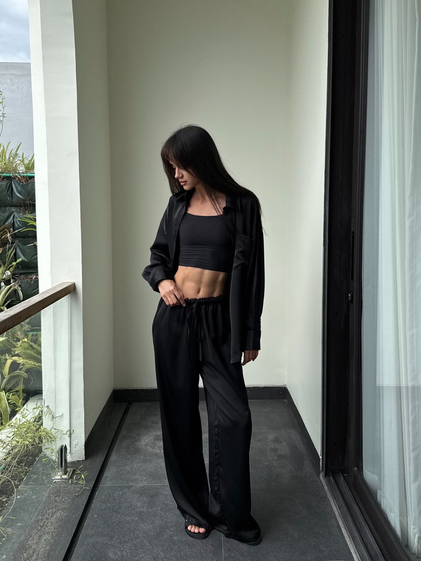 EVE SET(PANTS+SHIRT)