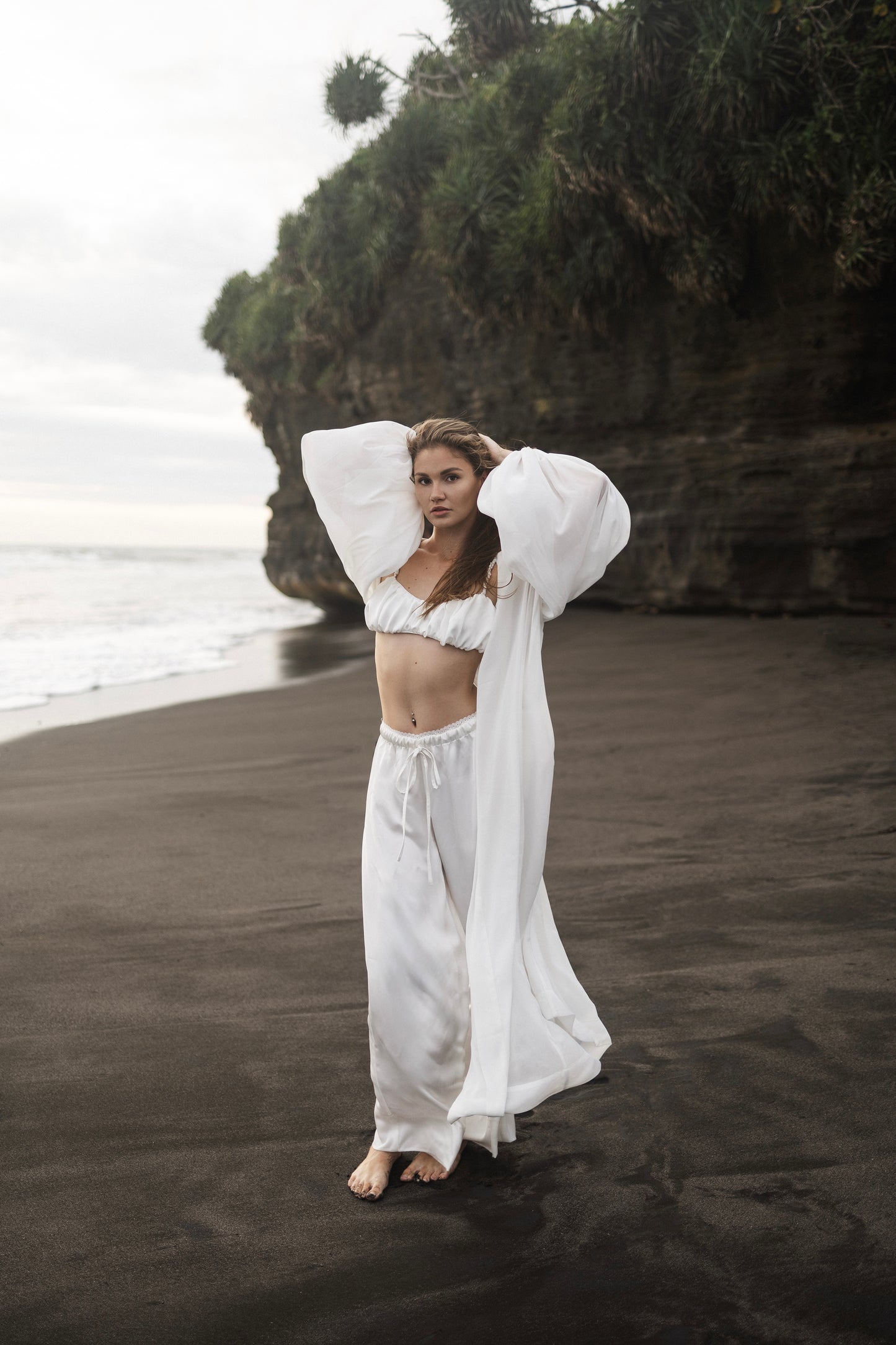 BREEZE SET(KIMONO+TOP+PANTS)