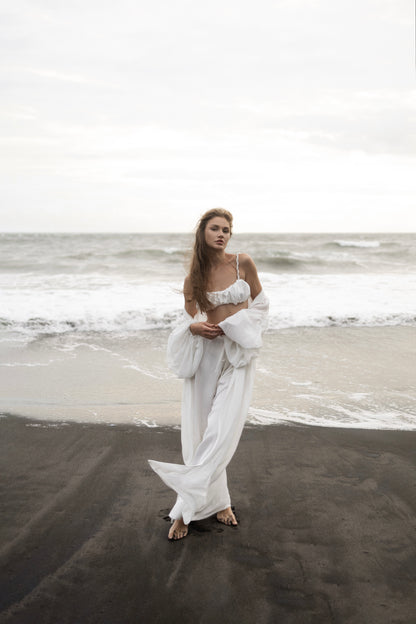 BREEZE SET(KIMONO+TOP+PANTS)