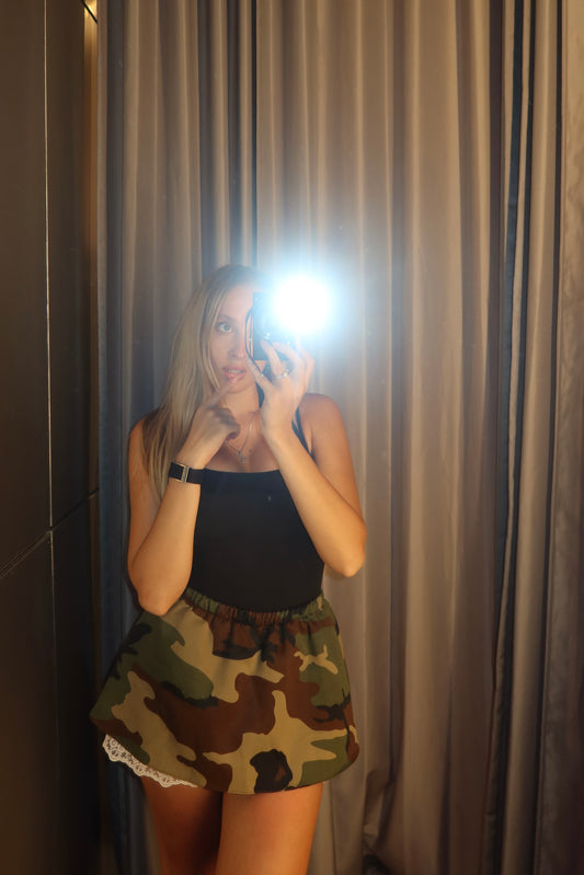 SKIRT-SHORTS EUPHORIA MILITARY