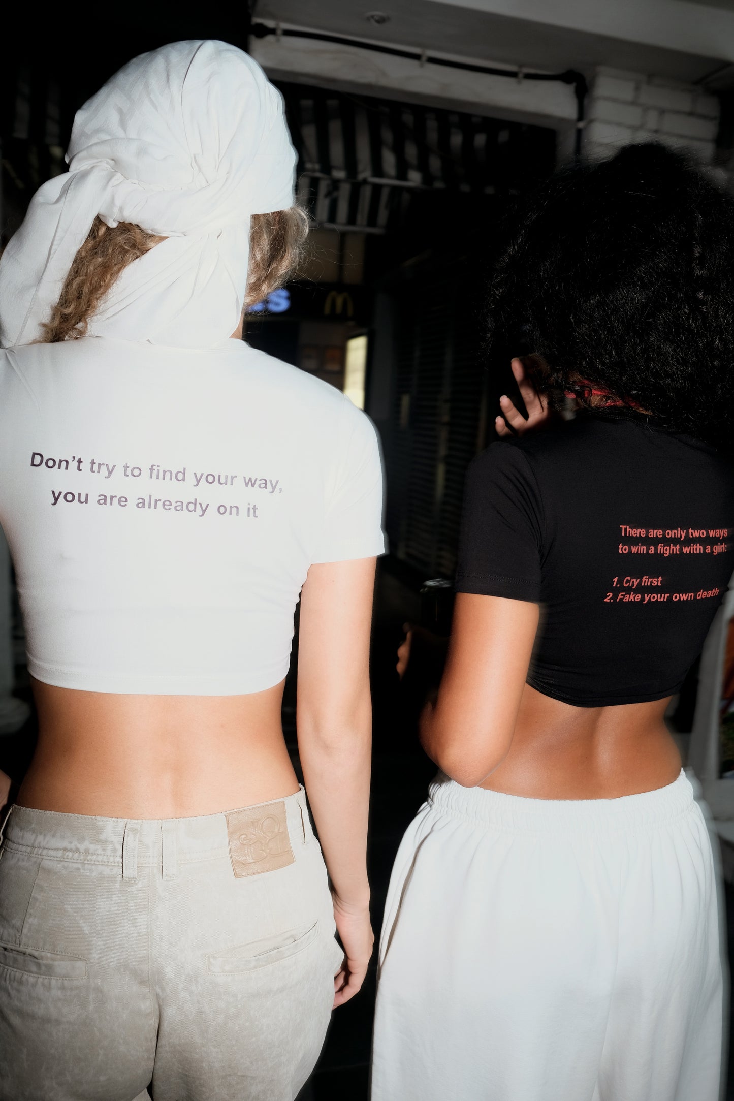 RED FLAG CROP TOP