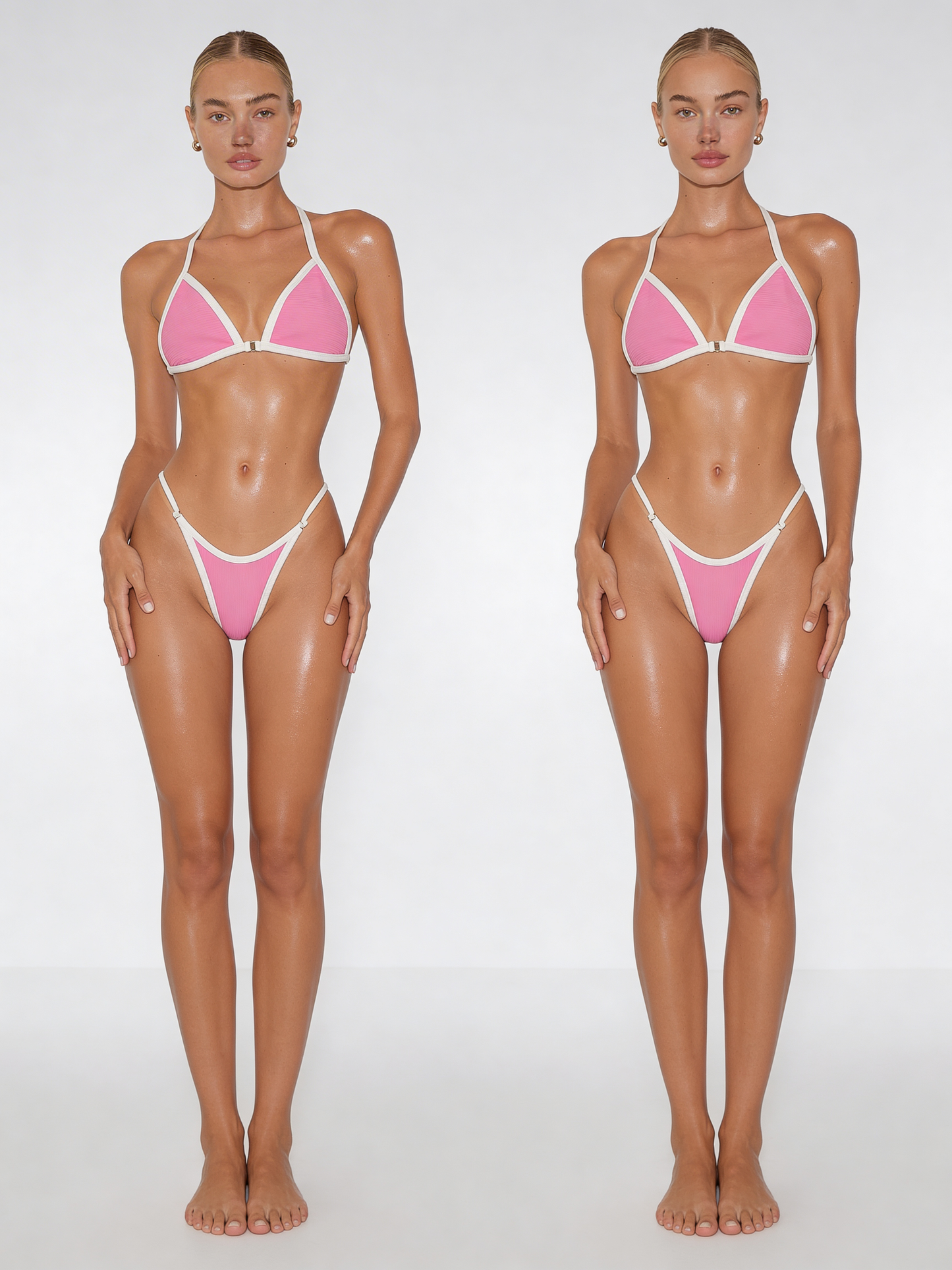 2 COLORS BIKINI SET