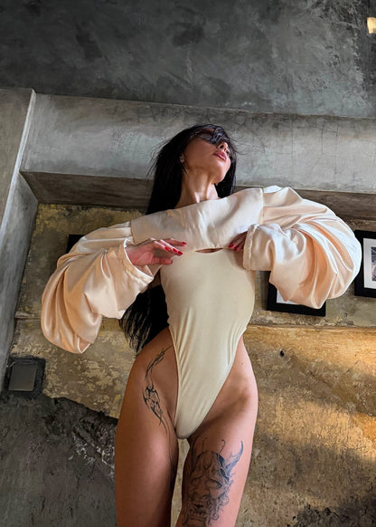 SATIN BOLERO