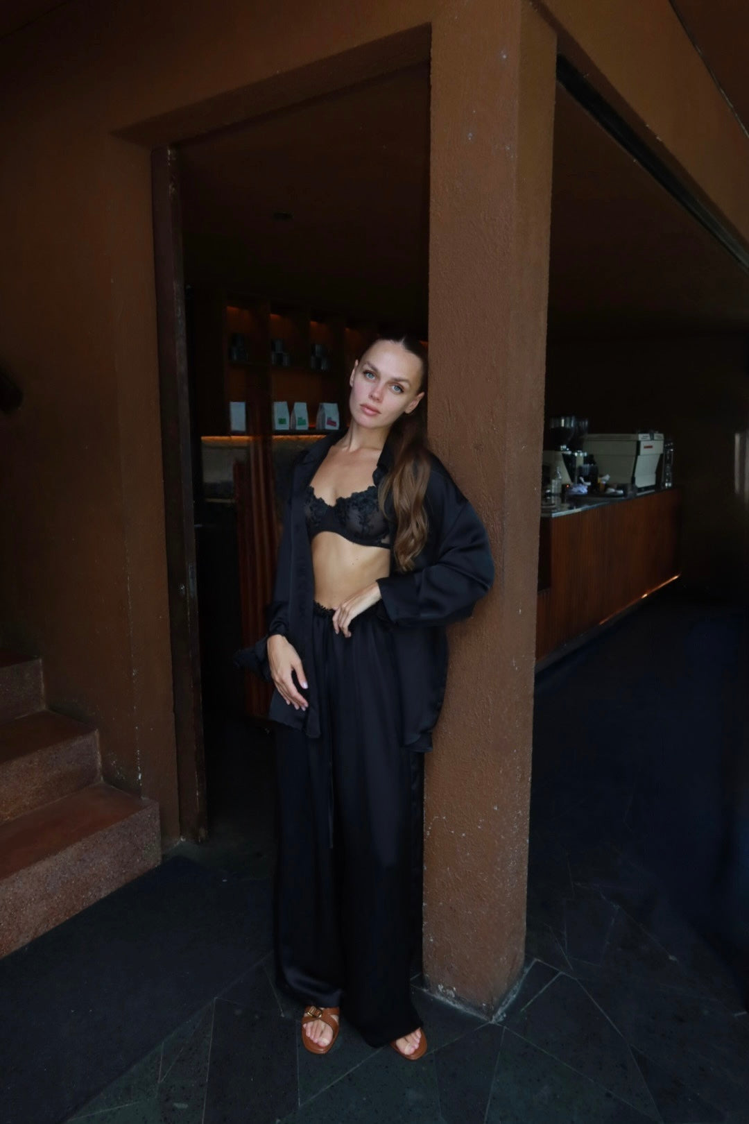 EVE SET(PANTS+SHIRT)