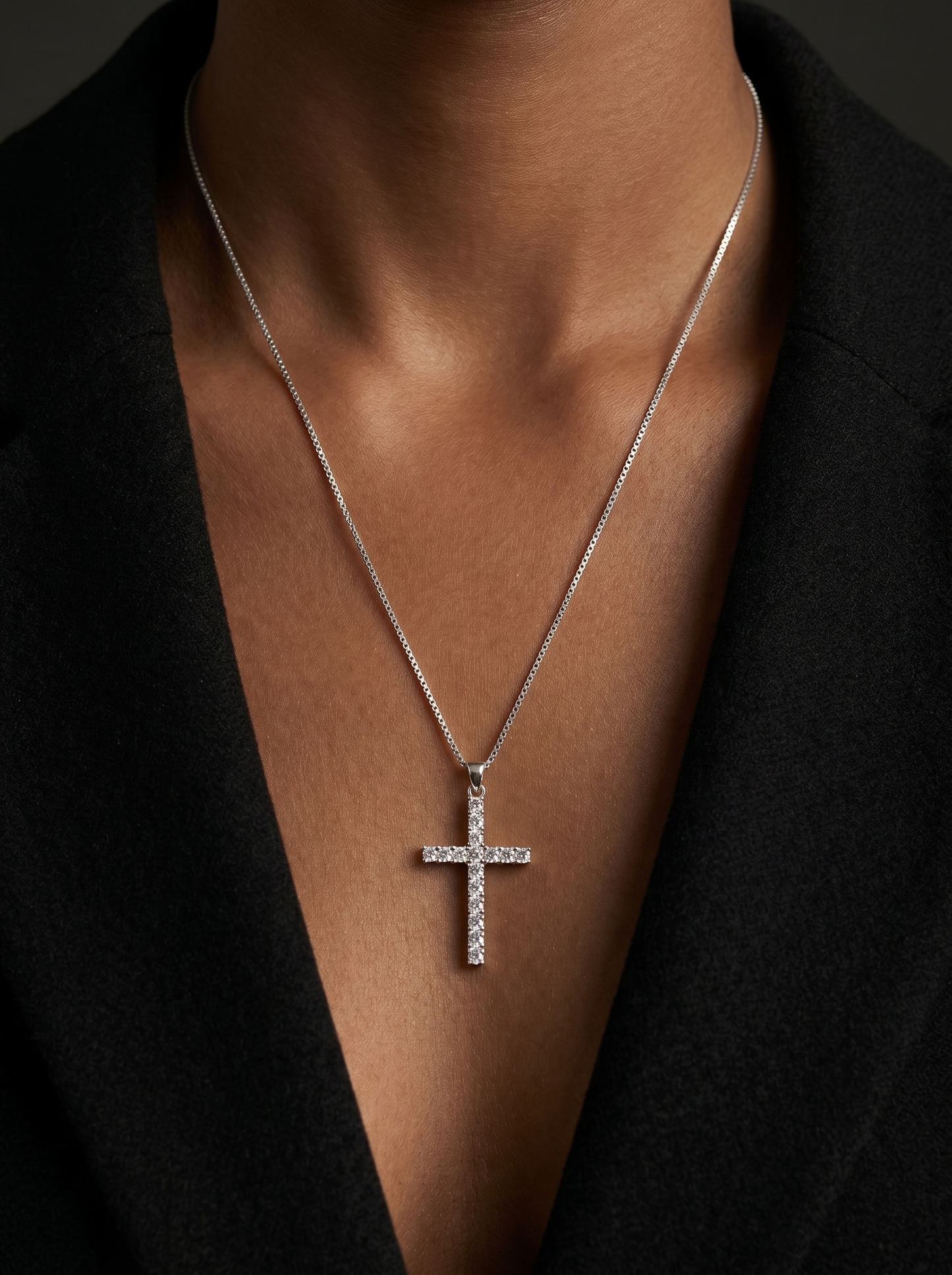 SHINY SILVER CROSS
