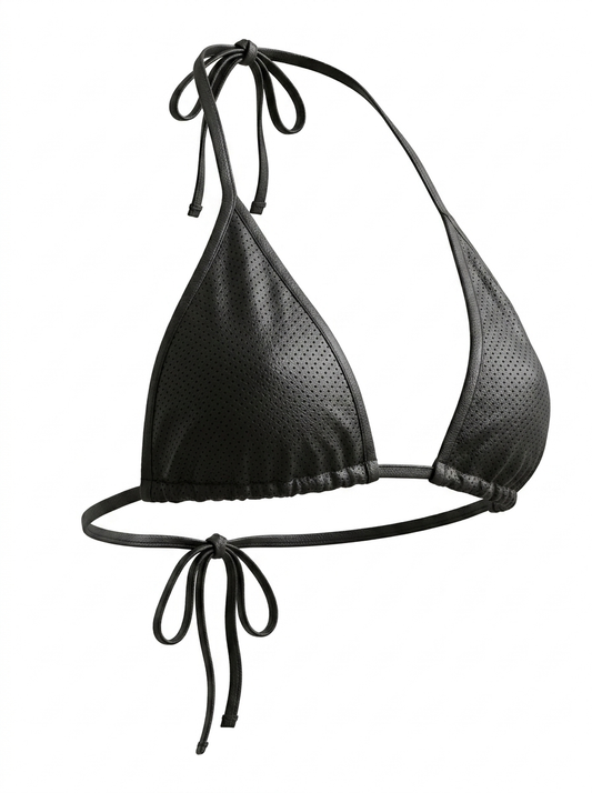 LEATHER BRA