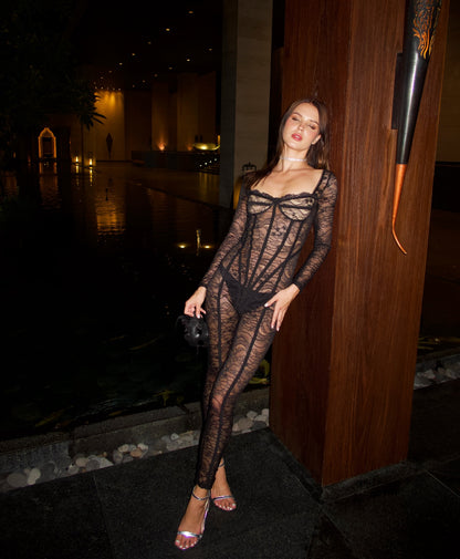 LACE JUMPSUIT