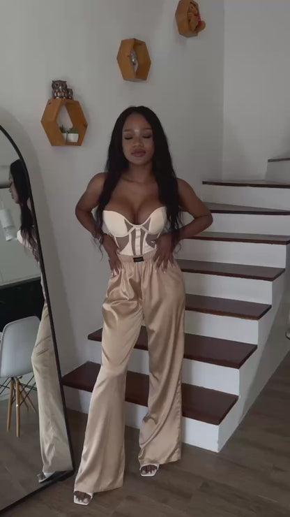 SILK PANTS