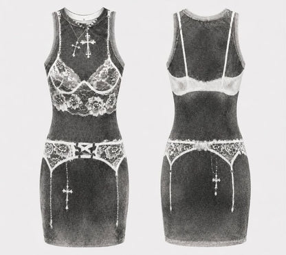 DRESS PAINTED ARTWORK