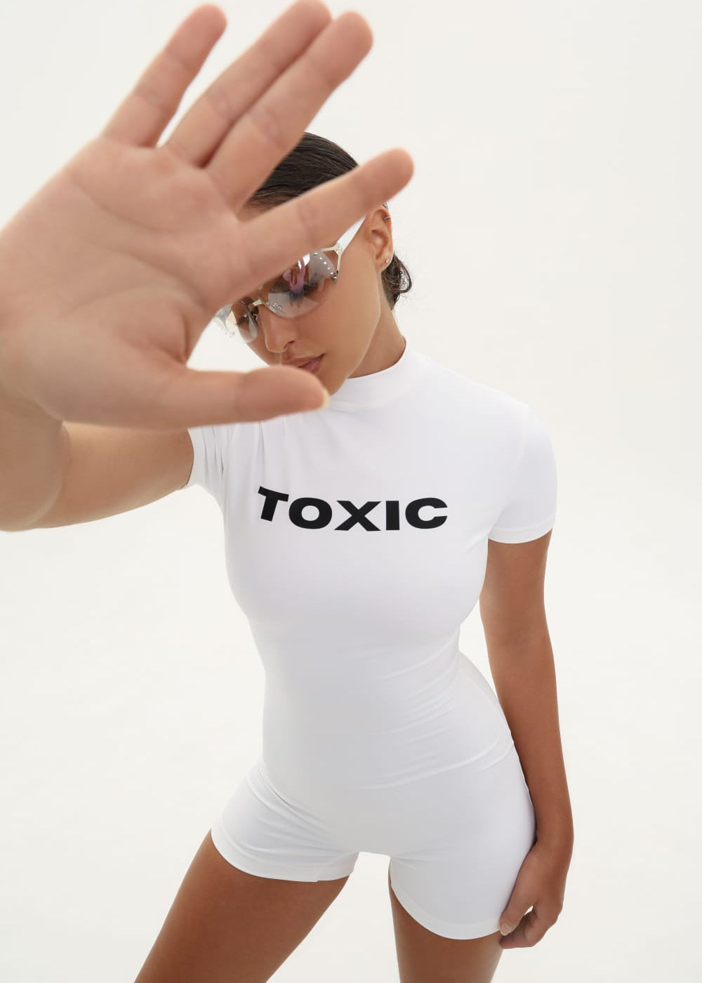 TOXIC JUMPSUIT WHITE