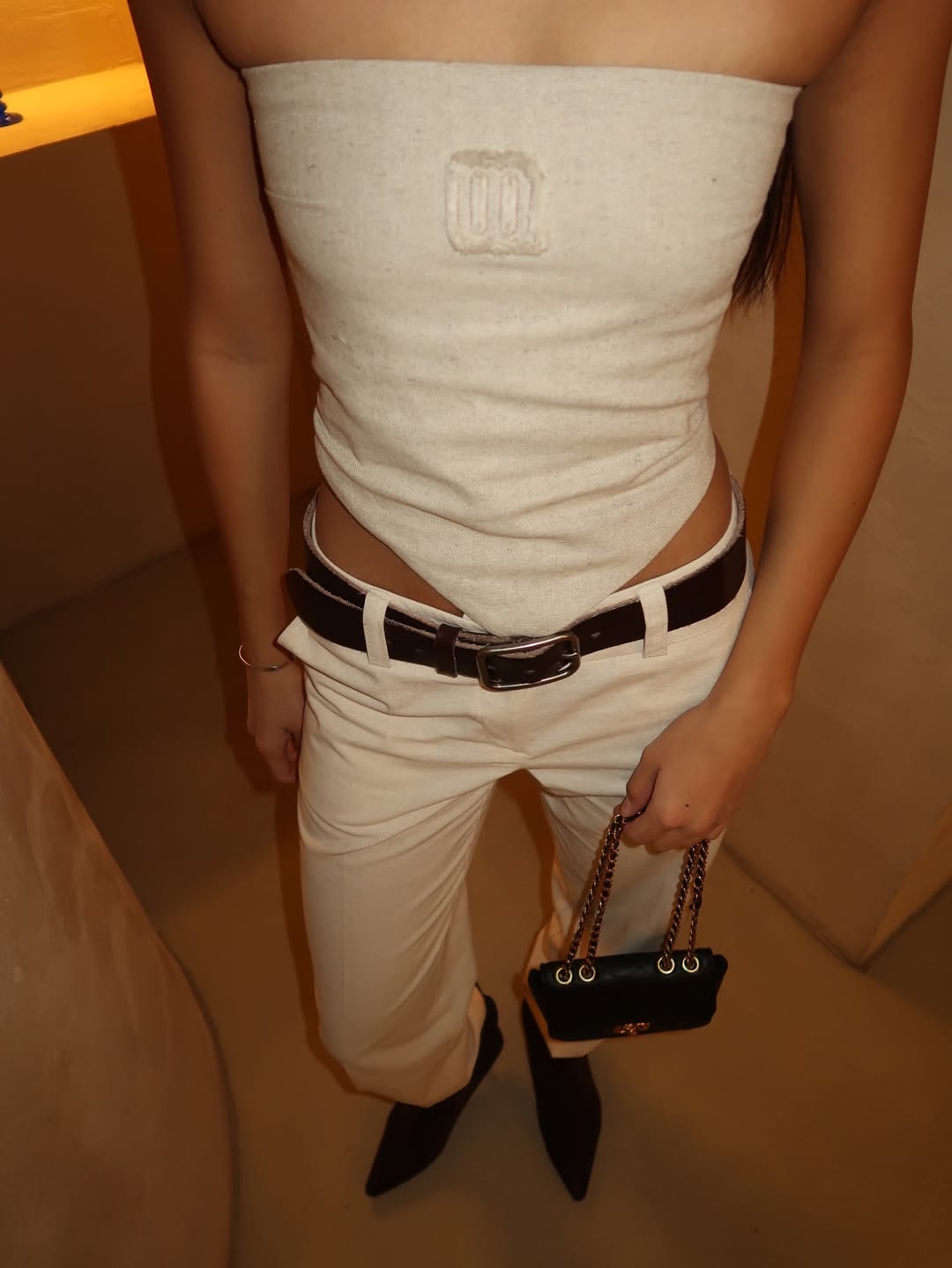 STRAIGHT CUT PANTS