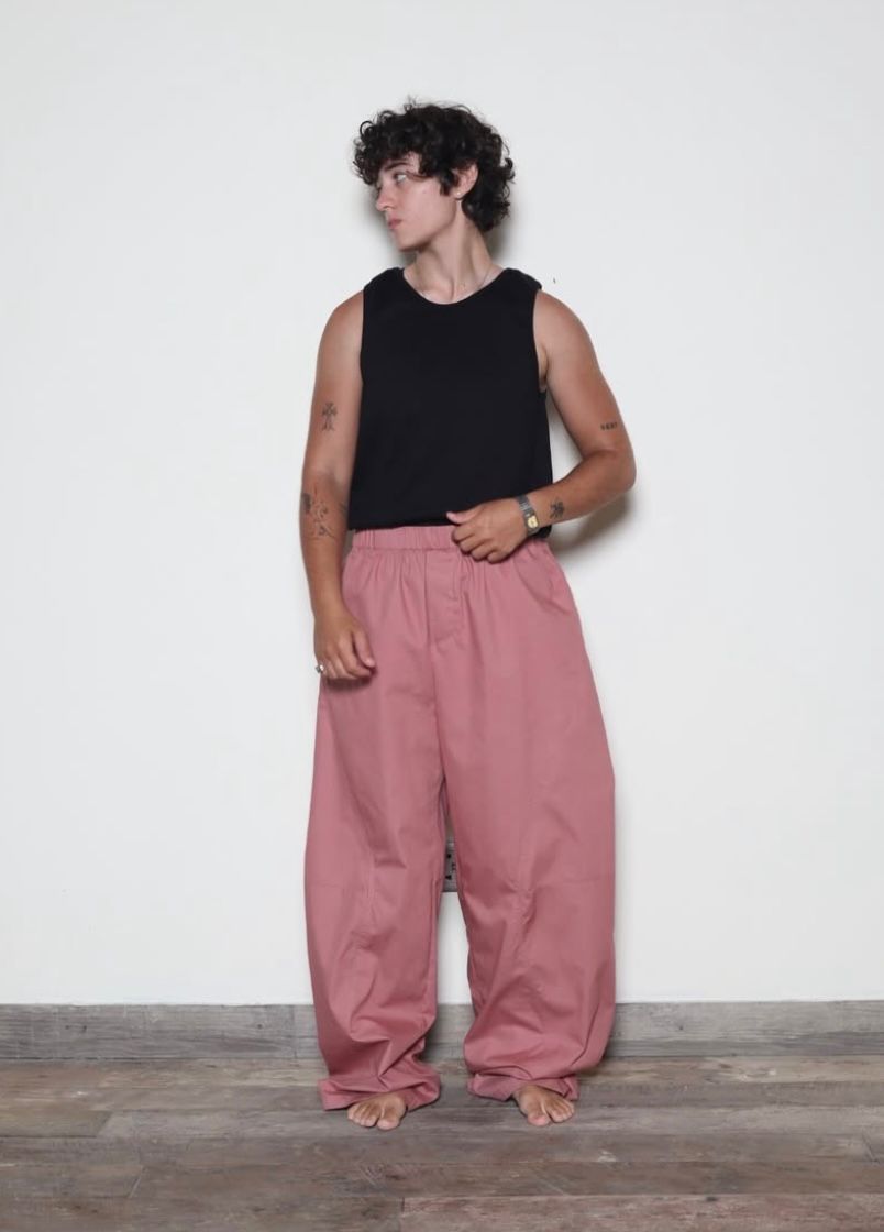 BAGGY COTTON PANTS