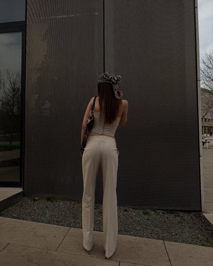 STRAIGHT CUT PANTS