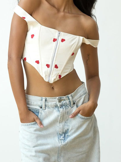 CROPED CORSET LOVE