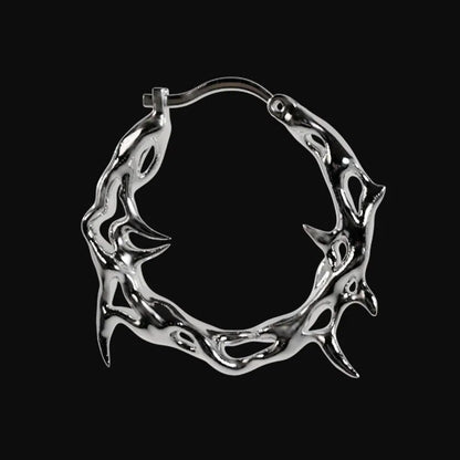 THORNVINE HOOP EARRING