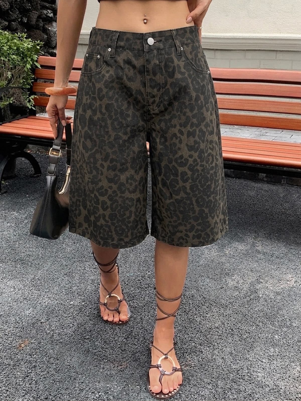 LEOPARD JEANS
