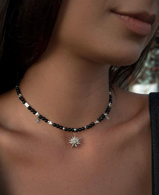 BLACK AND SILVER SUN