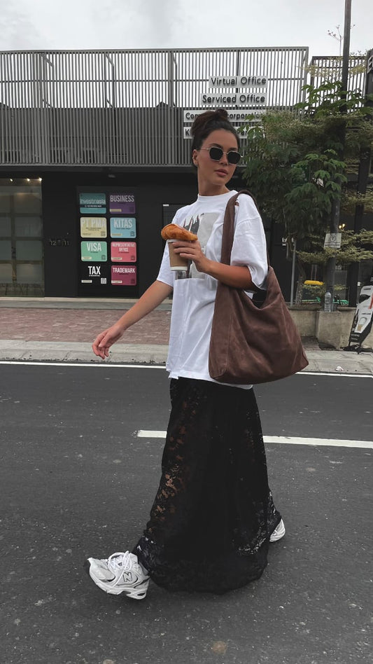 LACE LONG SKIRT
