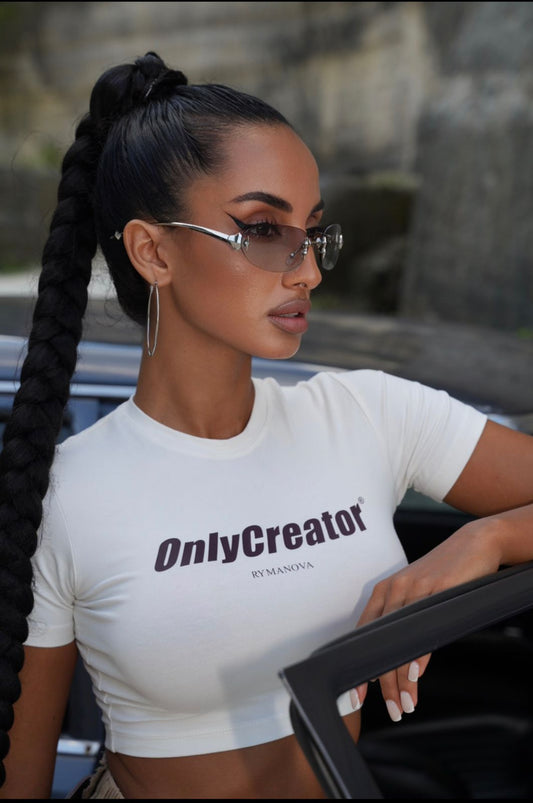 ONLY CREATOR MILK CROP TOP
