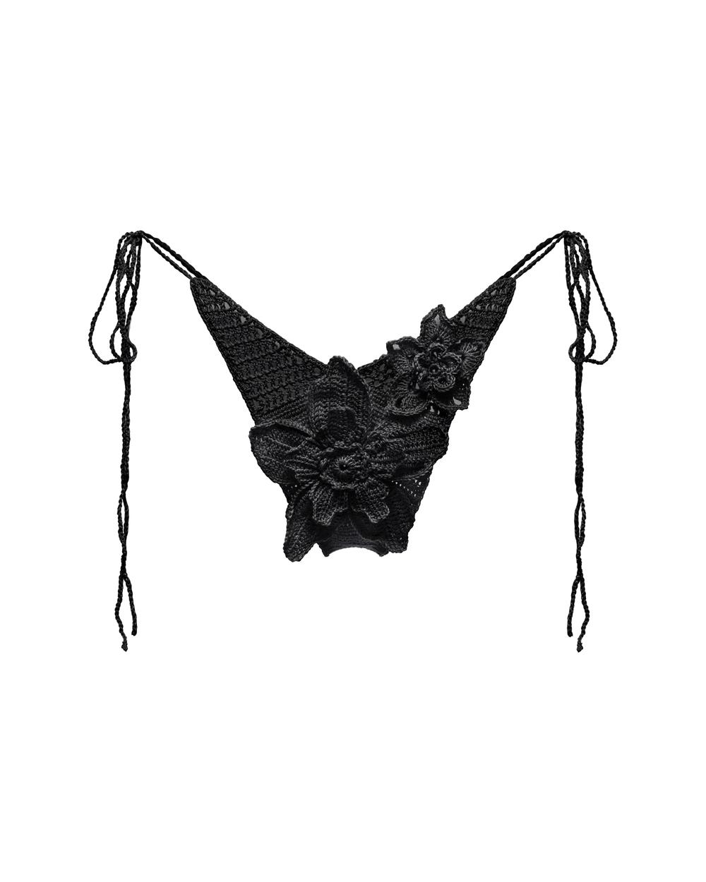 KNITTED BIKINI BOTTOM BLOSSOM