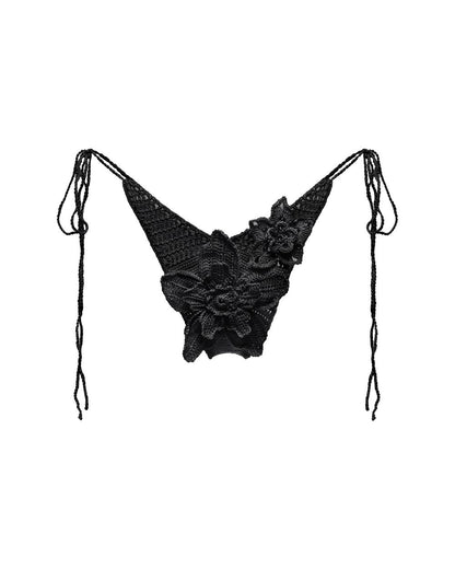 KNITTED BIKINI BOTTOM BLOSSOM