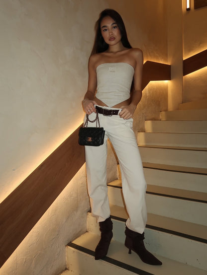 STRAIGHT CUT PANTS