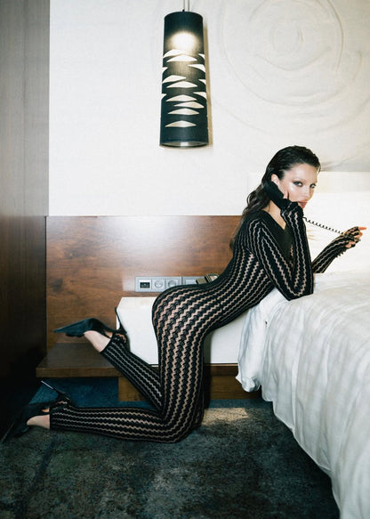 MESH N FLESH BODYSUIT
