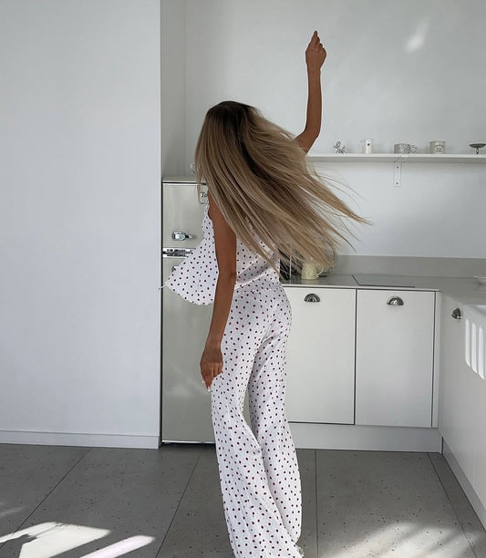 STRAWBERRY SET PANTS