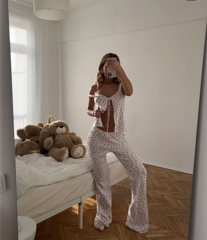 STRAWBERRY SET PANTS