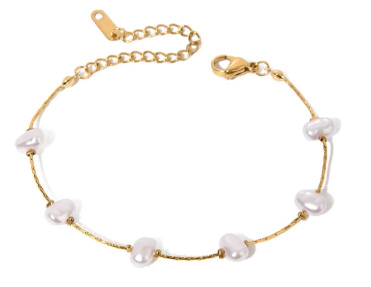 PEARL GOLD BRACELET